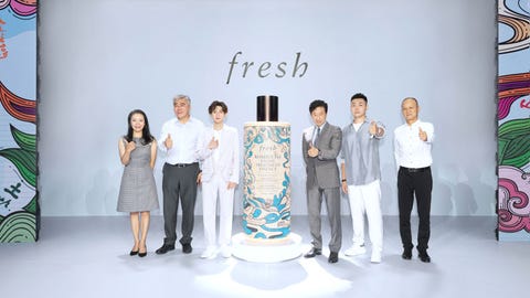 fresh馥蕾诗品牌高层和嘉宾合影