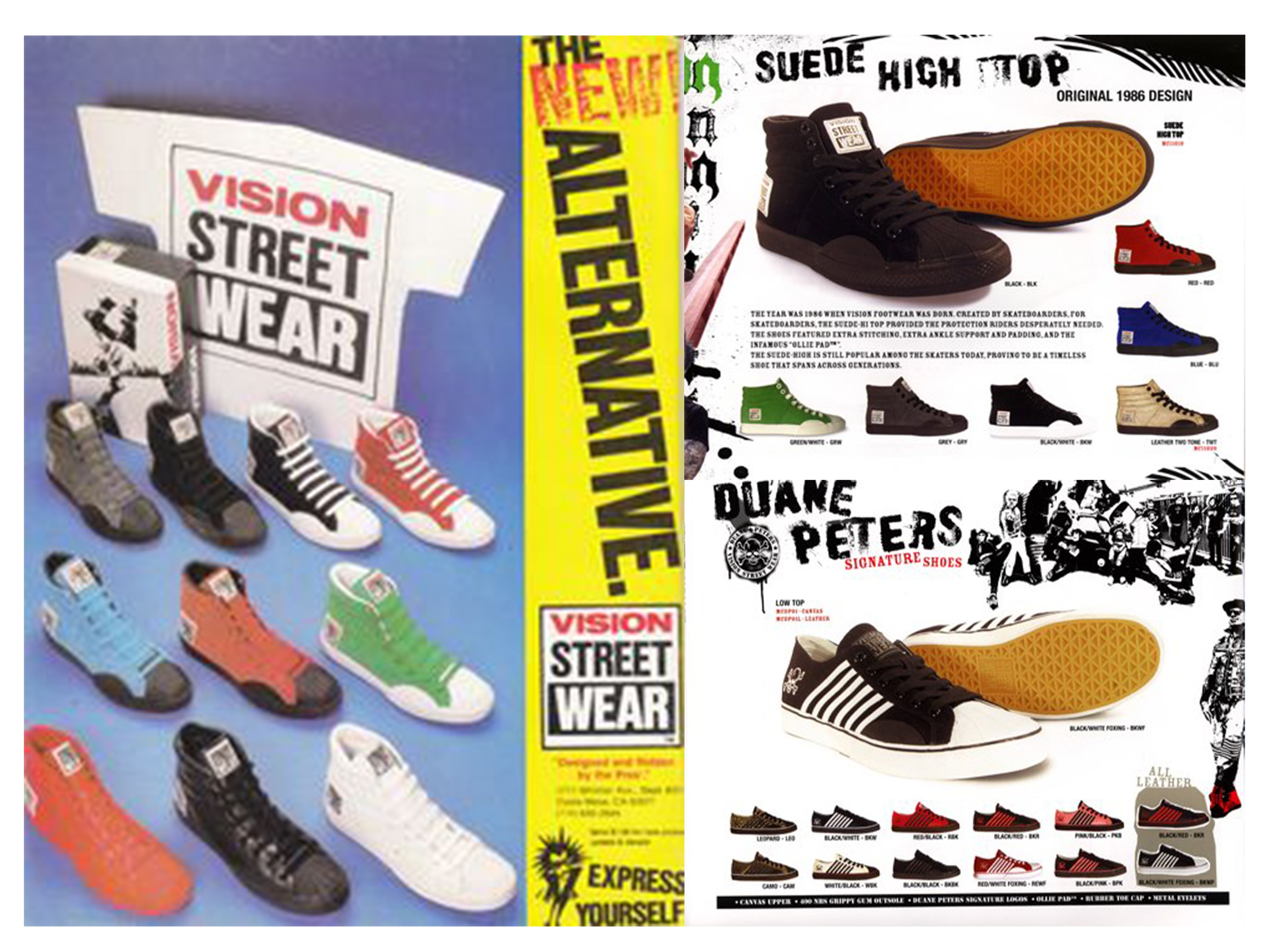 Vision Street Wear经典复刻系列鞋款即将发售，与街头鼻祖一起#BACK TO STREET#