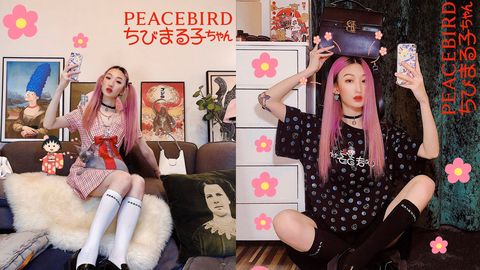 peacebird,樱桃小丸子,日式,日式制服,制服,日系,可爱
