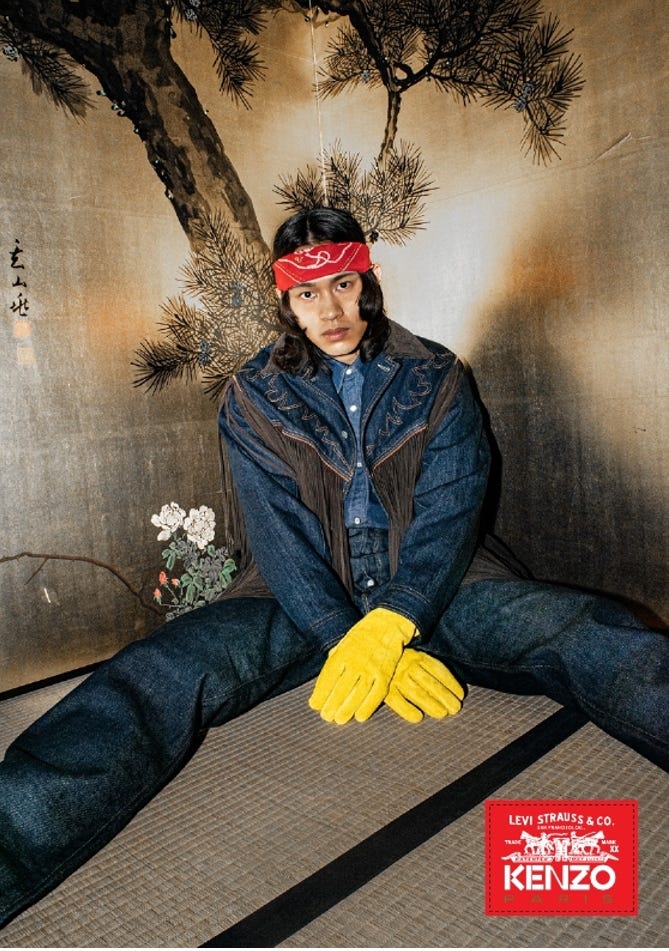 When East meets West: The Kenzo x Levi's® Fall 2023 Capsule Collection