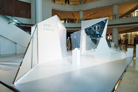 Architecture, Design, Interior design, Automotive design, Glass, Stairs, Building, Floor, Transparent material, Space, 