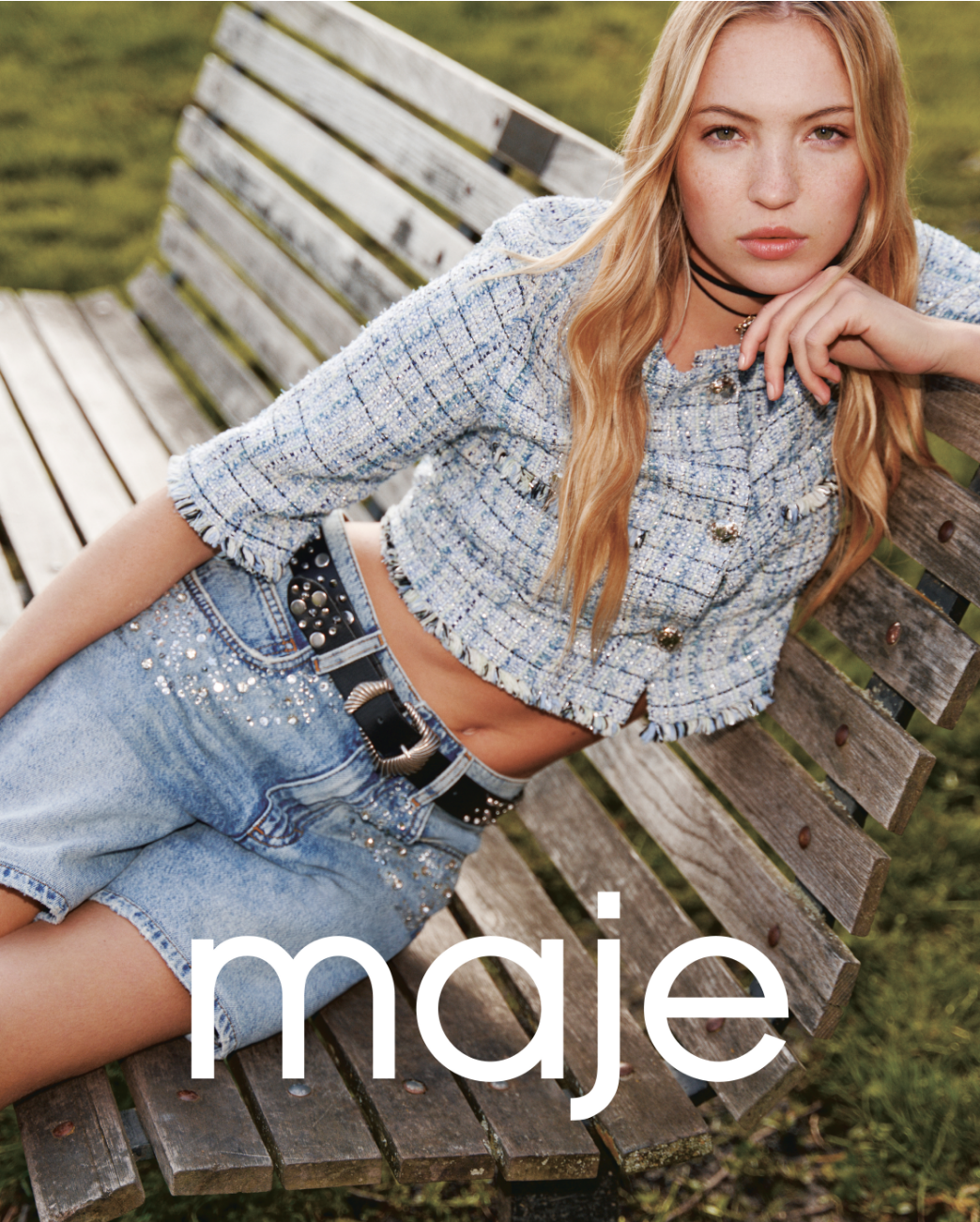 Maje Unveils 2023 Autumn and Winter Collection with Lila Moss as New Muse