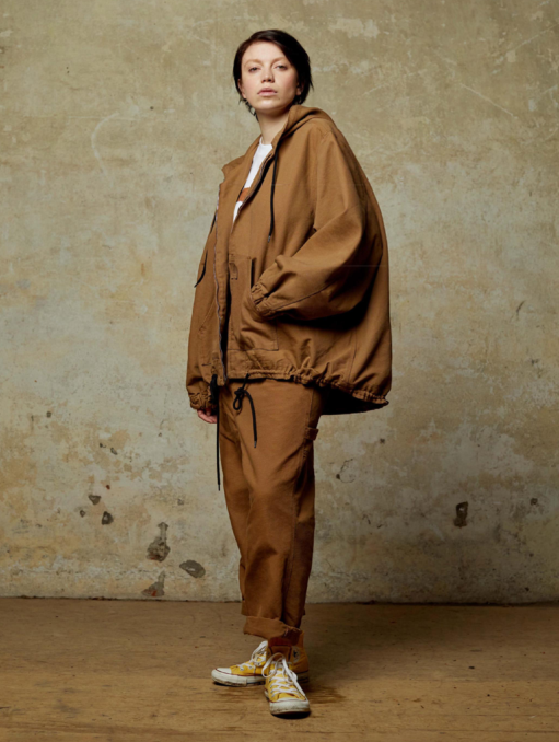 carhartt WIP X toogood ACTIVE JACKET 茶色-