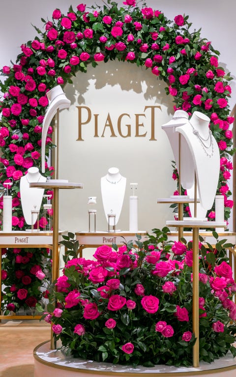 Piaget伯爵玫瑰花园亮相上海 Piaget伯爵玫瑰花园亮相上海