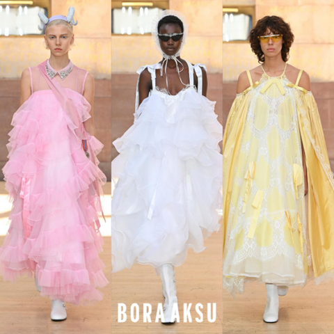 bora aksu 23ss london fashion week