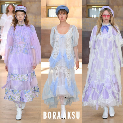 bora aksu 23ss london fashion week