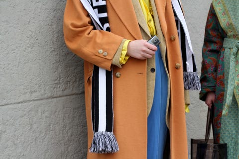 Clothing, Yellow, Street fashion, Outerwear, Textile, Jacket, Trousers, Coat, Clothing, Yellow, Street fashion, Outerwear, Textile, Jacket, Trousers, Coat,