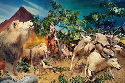 Herd, Wildlife, Mythology, Adaptation, Art, Bovine, Painting, Livestock, 