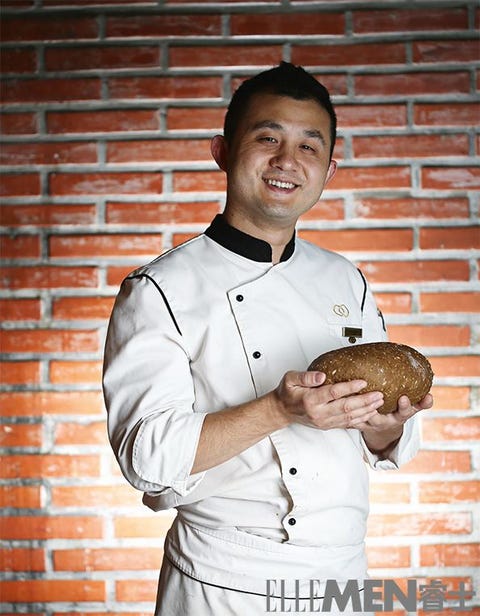 Chef, Cook, Photography, Portrait photography, Uniform, Brick, 