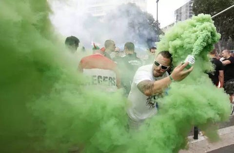 Smoke, Green, Event, Smoke, Green, Event,