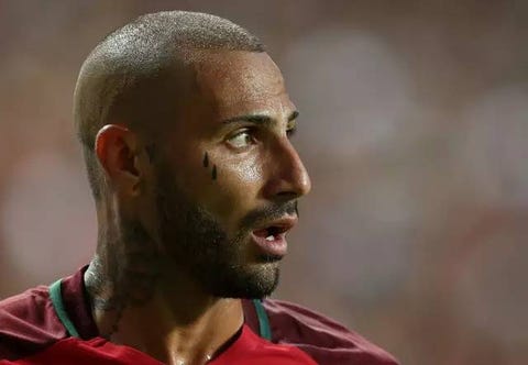 Hair, Head, Forehead, Nose, Chin, Facial hair, Football player, Human, Beard, Moustache, Hair, Head, Forehead, Nose, Chin, Facial hair, Football player, Human, Beard, Moustache,