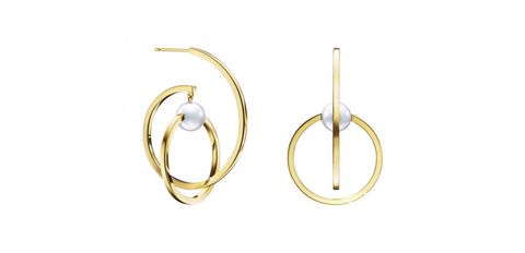 Earrings, Jewellery, Fashion accessory, Metal, Brass, 