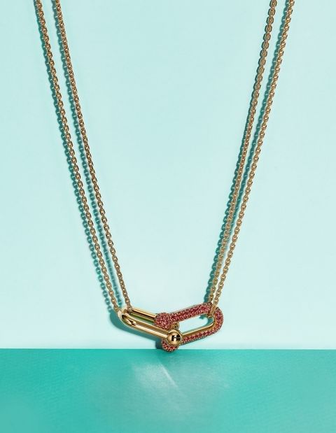tiffany co Tiffany released 520 global limited edition tiffany hardwear ruby ​​necklace