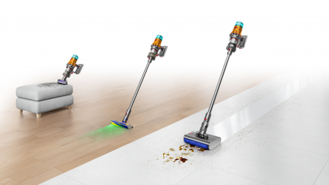 戴森v12 detect slim nautik™洗地吸尘器，轻松满足中国家庭干湿并行的清洁需求