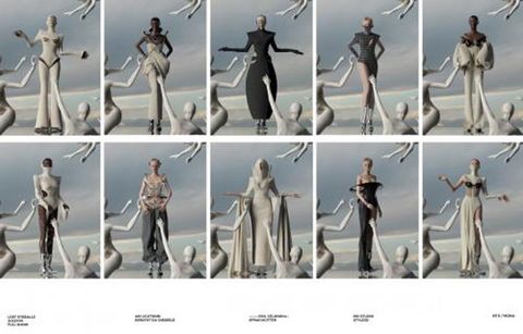 site 2022 autumn and winter big show dress inspiration comes from the space age period