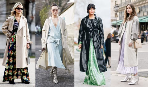 Clothing, Fashion model, Street fashion, Fashion, Outerwear, Dress, Overcoat, Fashion design, Formal wear, Coat, 