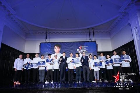 张祎折桂2022圣培露世界青年厨师大赛中国大陆赛区冠军