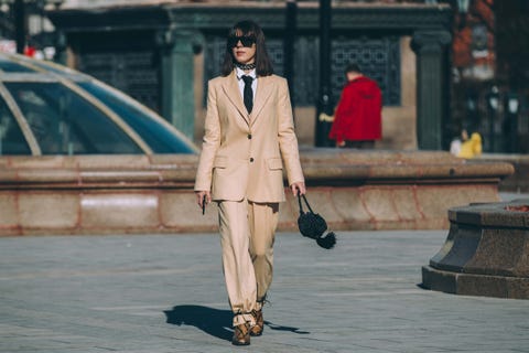 Suit, Clothing, Street fashion, Fashion, Snapshot, Outerwear, Formal wear, Beige, Blazer, Photography, Suit, Clothing, Street fashion, Fashion, Snapshot, Outerwear, Formal wear, Beige, Blazer, Photography,