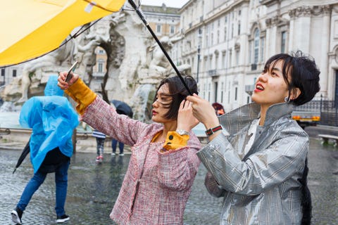 Umbrella, People, Street fashion, Photography, Travel, Fashion accessory, Street performance, Street artist, Tourism, 