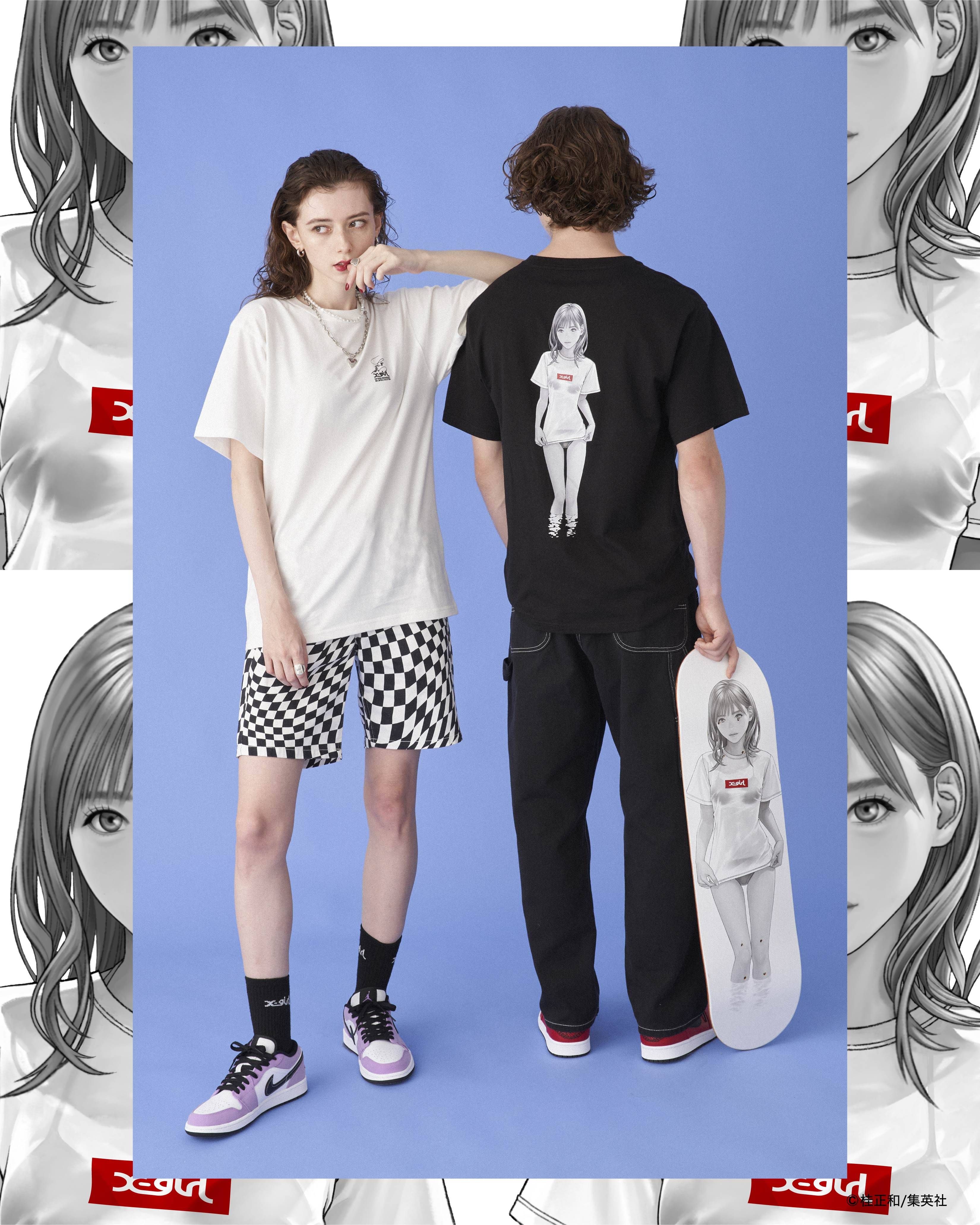 X-girl × KATSURA MASAKAZU SKATE DECK-