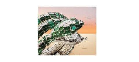 宝格丽全新serpenti misteriosi高级珠宝神秘腕表