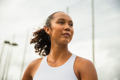 lululemon大使、职业网球运动员leylah fernandez