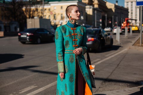 Street fashion, Clothing, Turquoise, Fashion, Dress, Outerwear, Formal wear, Textile, Electric blue, Street, Street fashion, Clothing, Turquoise, Fashion, Dress, Outerwear, Formal wear, Textile, Electric blue, Street,