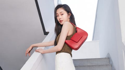 lancel,宋轶,七夕,水桶包,情人节,热烈,浪漫,包袋,优雅,灵活