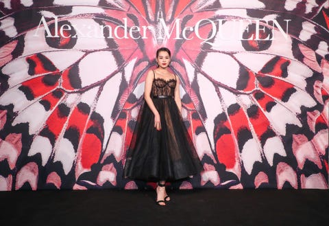 alexander mcqueen,胡杏儿