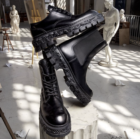 Louis Vuitton 2022 Baroque Ranger Combat Boots - Boots, Shoes
