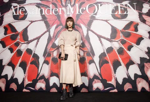 alexander mcqueen,王珞丹