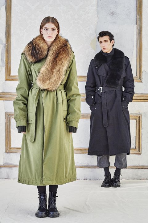 Clothing, Fur, Fur clothing, Overcoat, Coat, Outerwear, Fashion, Winter, Textile, Parka, 