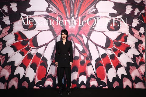 alexander mcqueen,赵梦