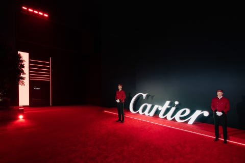 卡地亚全新sixiÈme sens par cartier高级珠宝展晚宴现场
