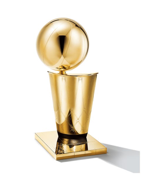 Larry O'Brien championship trophy crafted by Tiffany