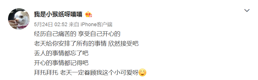 杨紫微博小号
