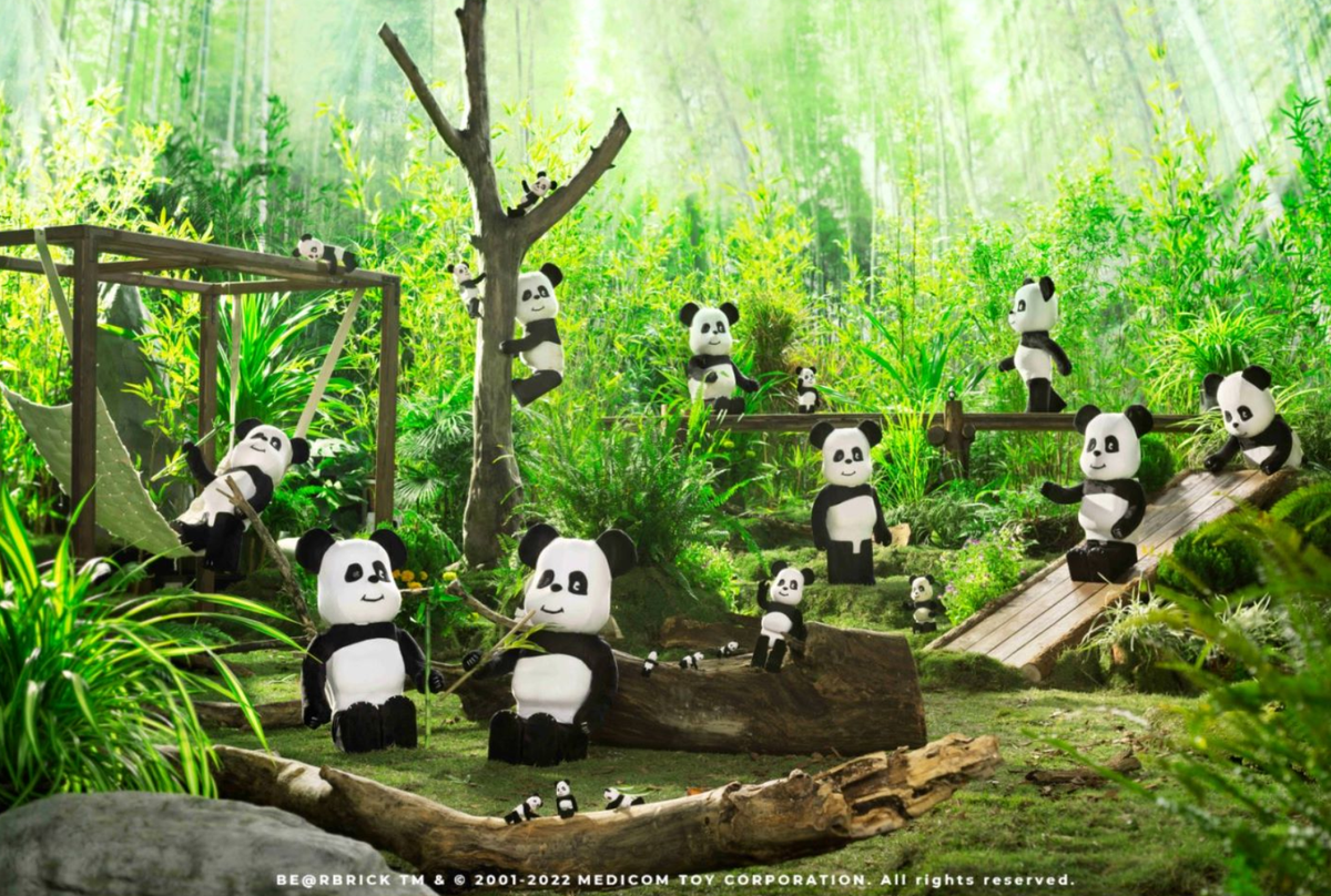 BE@RBRICK - CLOT MEDICOM TOY  BE@RBRICK メディコム トイ CLOT x MEDICOM TOY BE@RBRICK PANDA 大熊猫登场