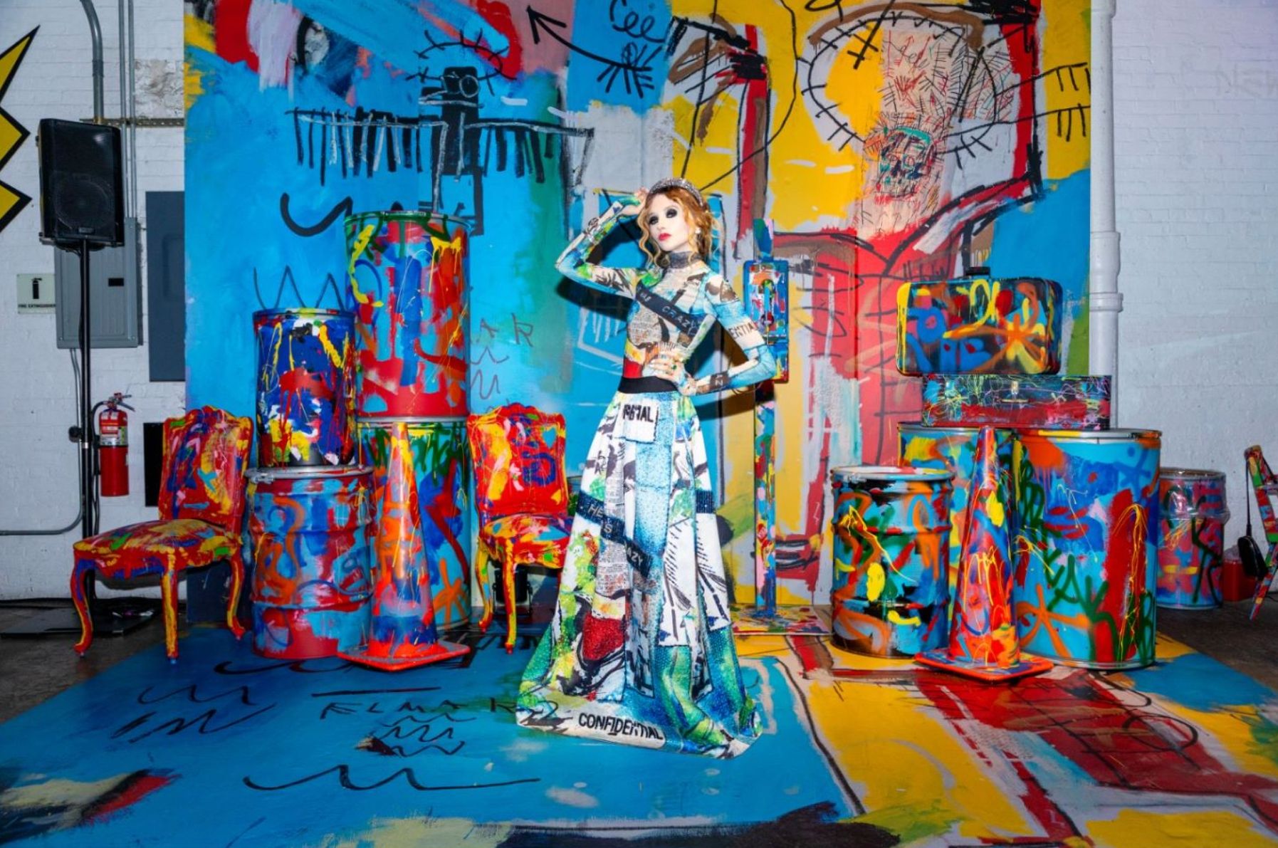 Alice + Olivia Launches New Jean-Michel Basquiat-Inspired Capsule ...