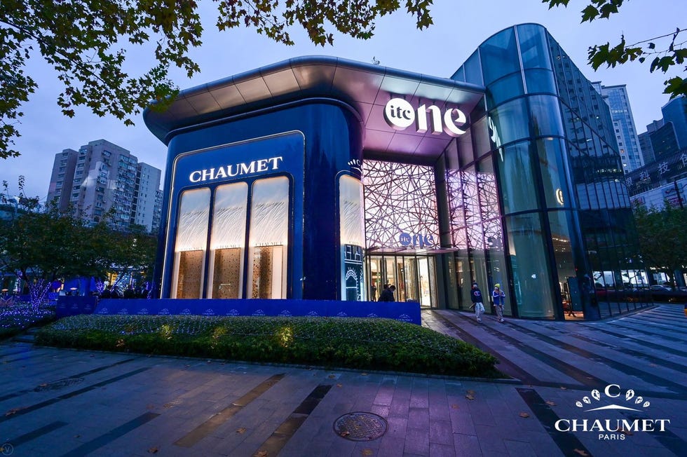 chaumet上海one itc高级精品店外观