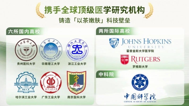 logos of various universities and research institutes involved in medical research