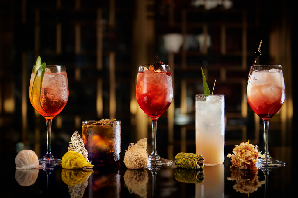 hakkasan 2021 春季菜“早午餐点心鸡尾酒组合”