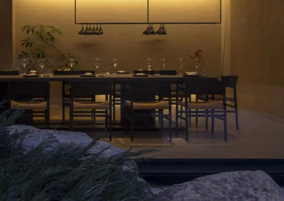 坐落于北京三里屯的兰斋，是一家“植物料理餐厅”。