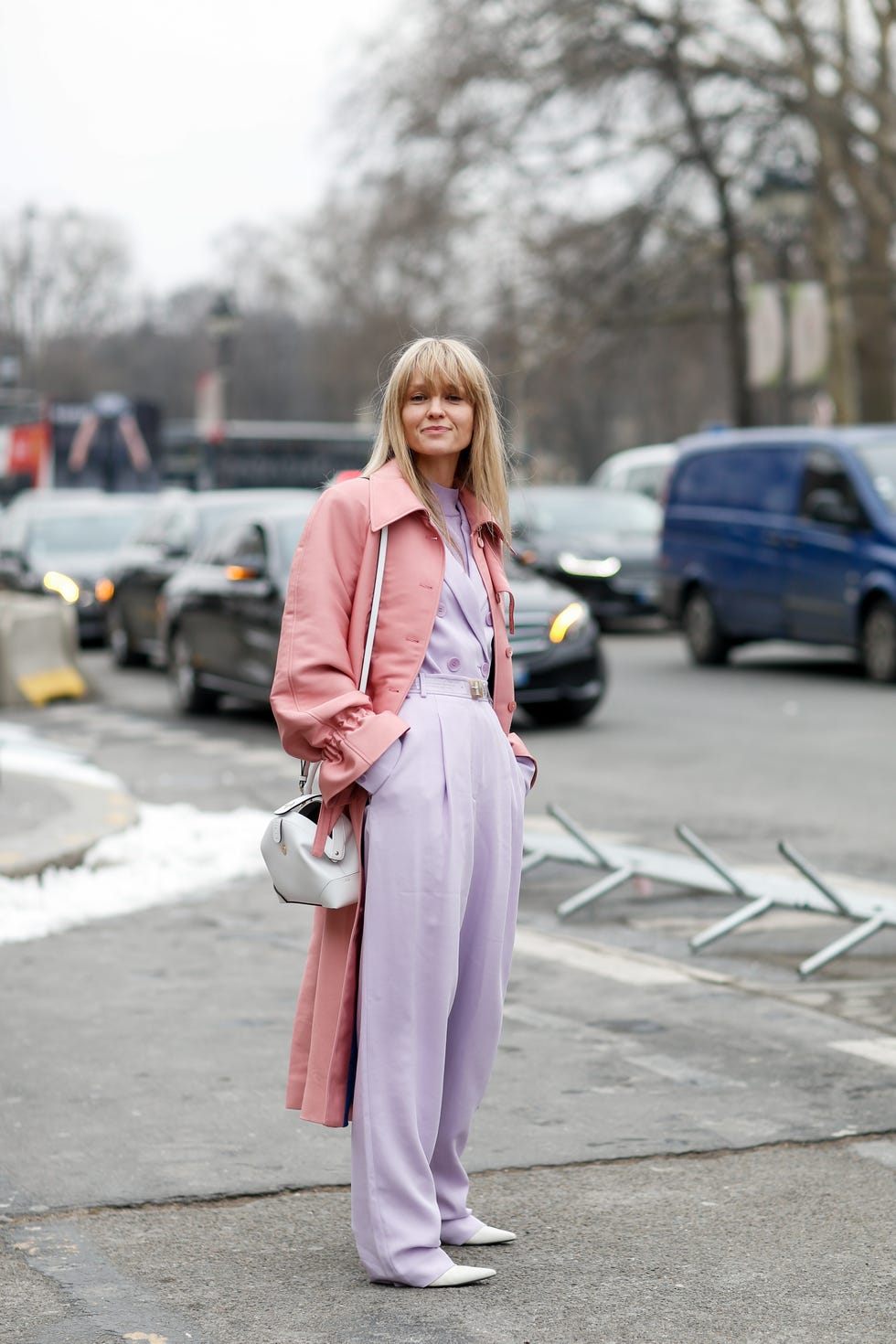 Street fashion, Pink, Clothing, Photograph, Fashion, Snapshot, Outerwear, Blazer, Footwear, Jeans, 