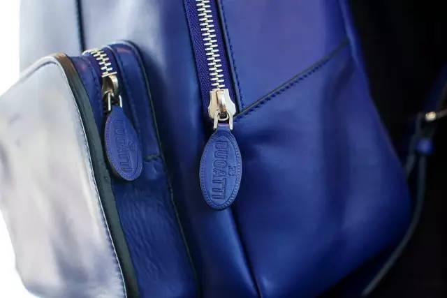 Bag, Handbag, Cobalt blue, Blue, Electric blue, Fashion accessory, Leather, Purple, Zipper, Satchel, 