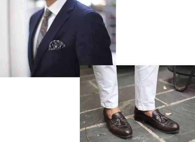 White, Suit, Footwear, Clothing, Shoe, Formal wear, Blazer, Outerwear, Dress shoe, Oxford shoe, 
