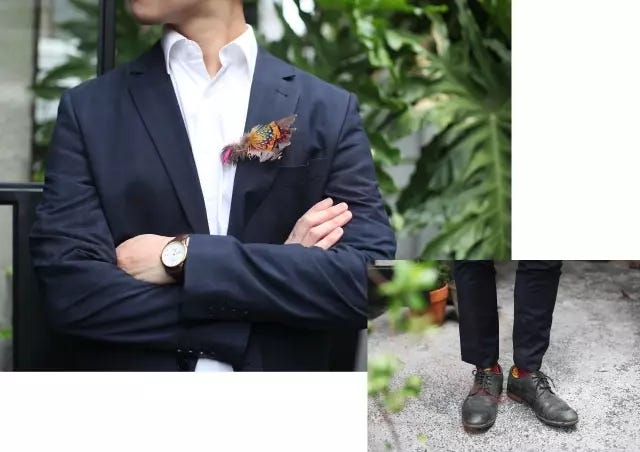 Suit, Clothing, Formal wear, Tuxedo, Blazer, Outerwear, Tie, Jacket, White-collar worker, Fashion accessory, 