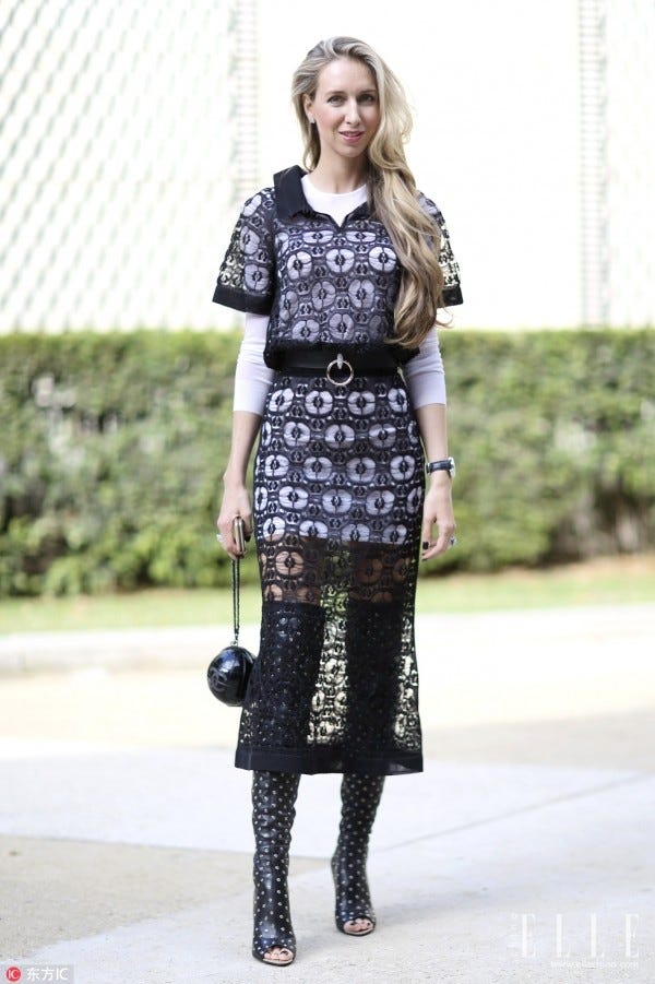 Clothing, Fashion, Fashion model, Street fashion, Fashion show, Footwear, Dress, Black-and-white, Tights, Neck, 