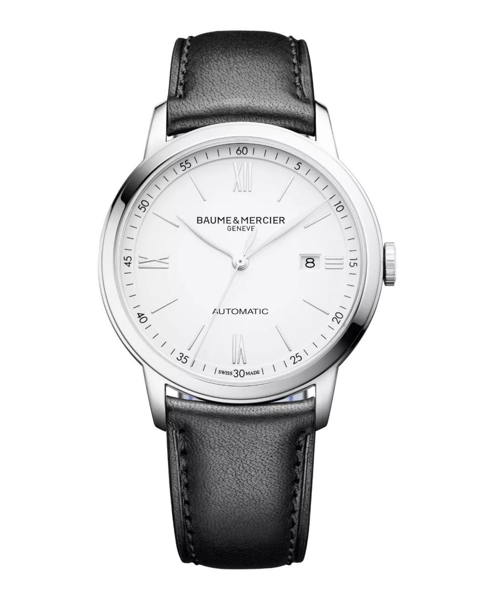 Watch, Analog watch, White, Watch accessory, Strap, Black, Fashion accessory, Product, Jewellery, Silver, 