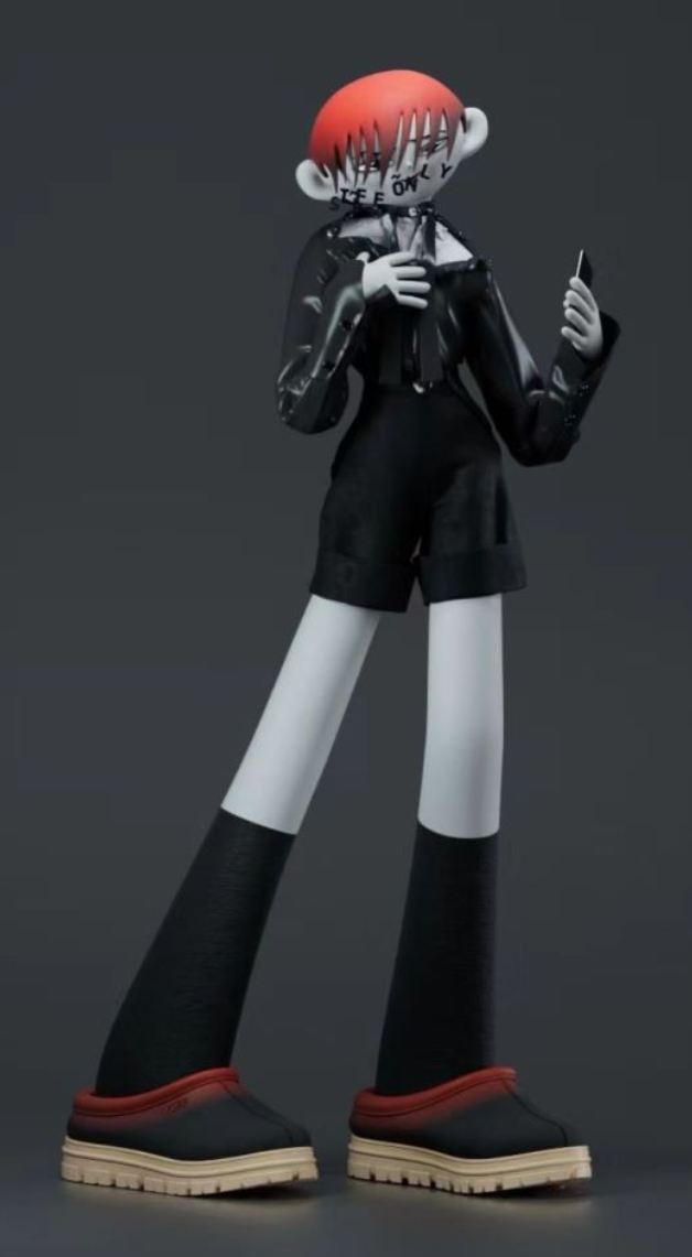 ugg® tasman in中国设计师品牌staffonly「being liked」nft作品