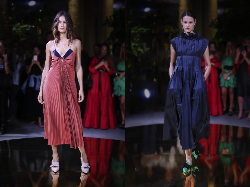 Fashion model, Fashion, Clothing, Dress, Fashion show, Fashion design, Beauty, Formal wear, Haute couture, Performance, 